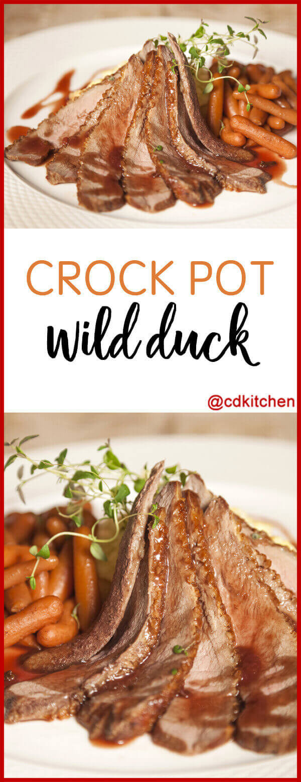 Crock Pot Wild Duck Recipes
 Crock Pot Wild Duck Recipe from CDKitchen