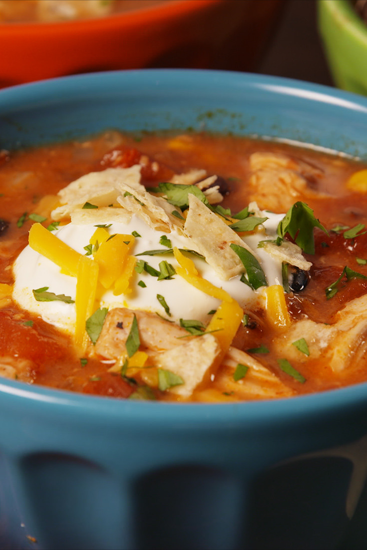 Crockpot Chicken Enchilada Soup
 14 Easy Crockpot Soup Recipes Best Slow Cooker Soups