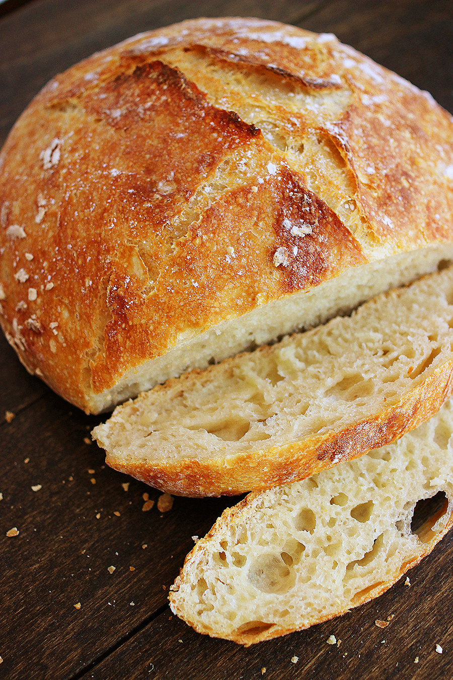 Crusty Italian Bread Recipe
 No Knead Crusty Artisan Mini Loaves