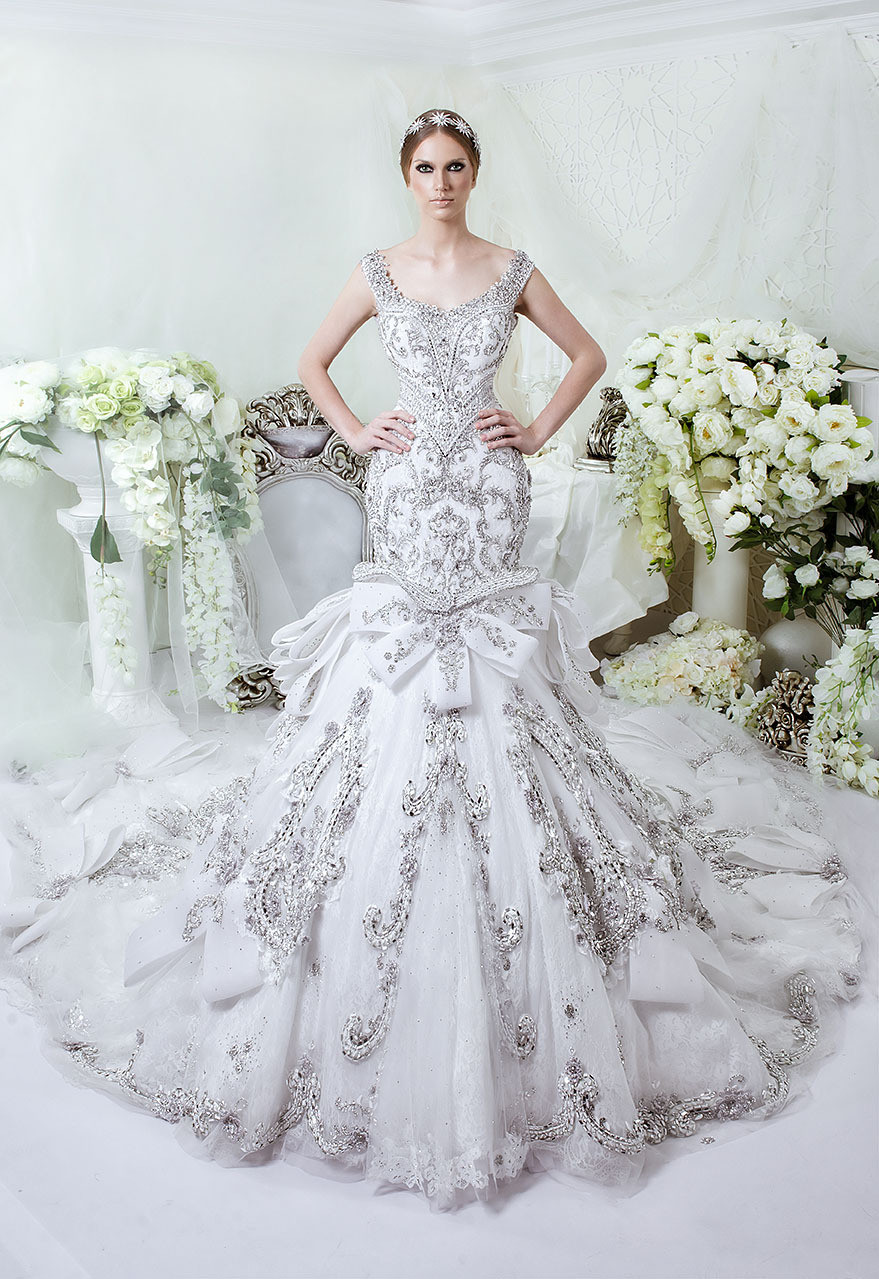 Crystal Wedding Gowns
 Aliexpress Buy 2015 Lastest Rhinestone Wedding Dress