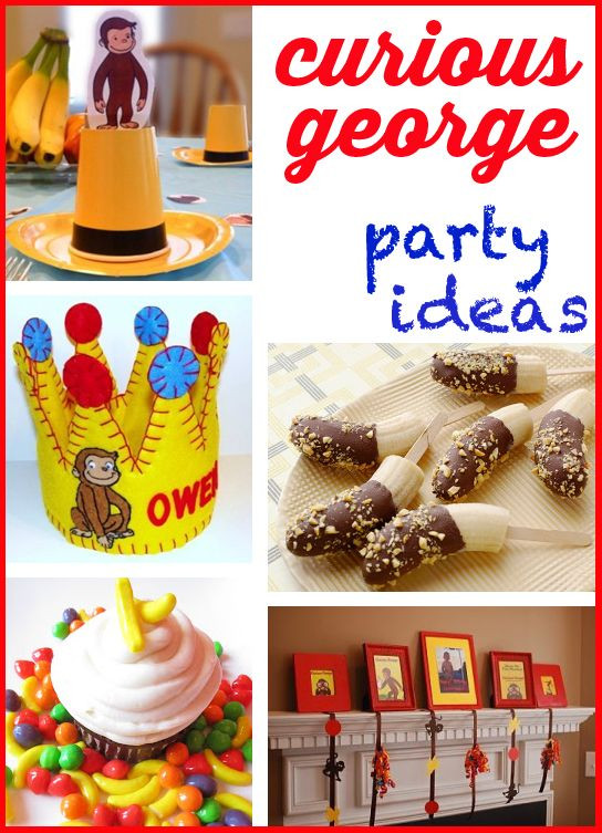Curious George Birthday Party Food Ideas
 Curious George Party Ideas These color schemes are