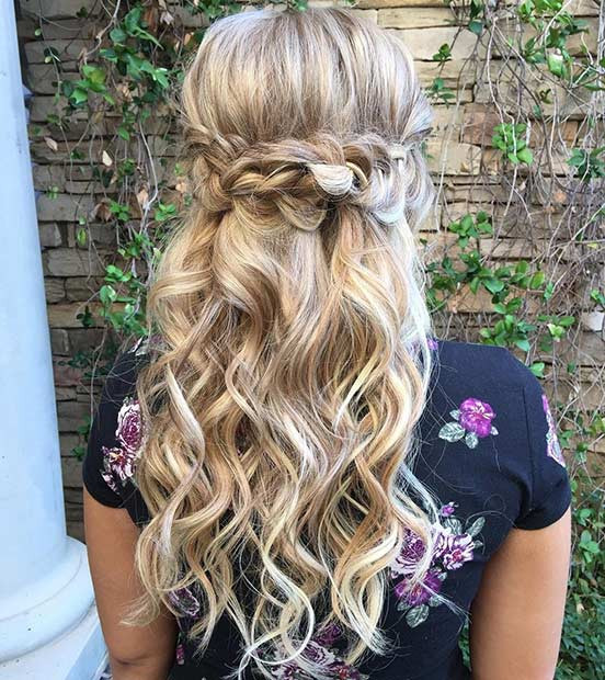 Curled Hairstyles For Bridesmaids
 31 Half Up Half Down Hairstyles for Bridesmaids