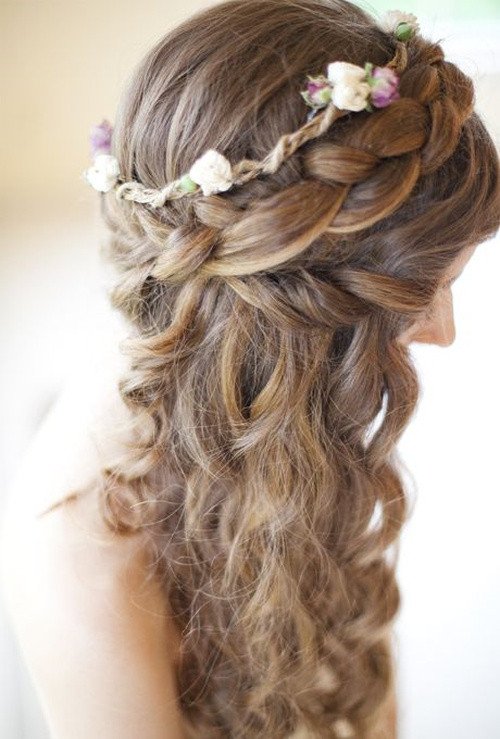 Curled Hairstyles For Bridesmaids
 Wedding Curly Hairstyles – 20 Best Ideas For Stylish Brides