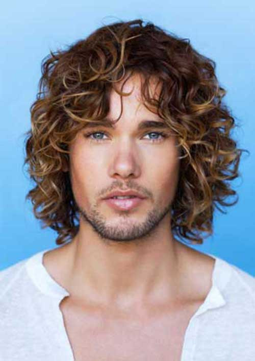 Curly Hairstyles Guy
 20 Guys with Long Curly Hair
