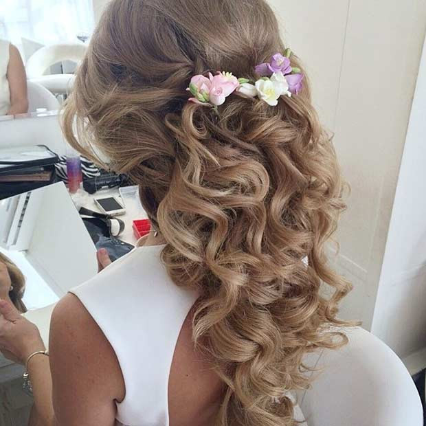 Curly Prom Hairstyles For Long Hair
 31 Half Up Half Down Prom Hairstyles