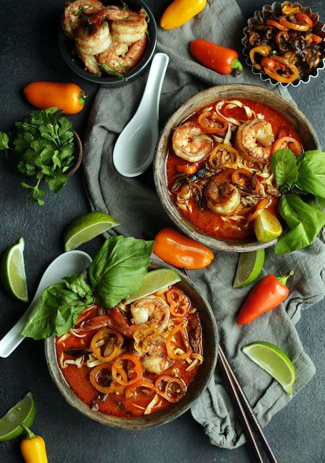Curry Shrimp Pasta
 Thai Curry Shrimp Pasta Recipe