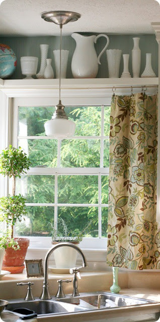 Curtain Kitchen Windows
 The Deco Blog Kitchen Window Curtains 101