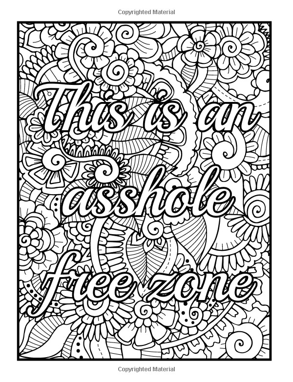 23 Of the Best Ideas for Cuss Word Adult Coloring Book - Home, Family