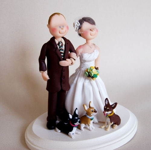 Custom Made Wedding Cake Toppers
 wedding cake toppers Handmade Wedding Cake Toppers