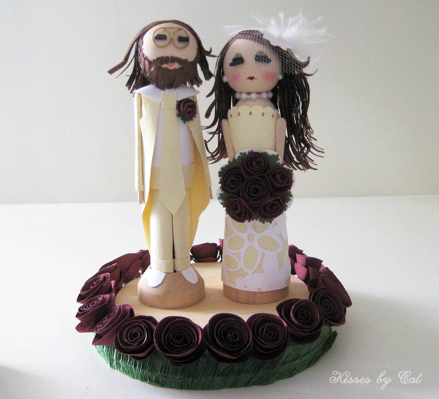 Custom Made Wedding Cake Toppers
 Custom Wedding Cake Topper