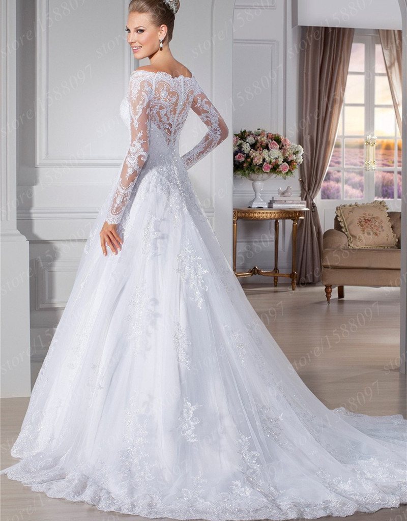 Custom Made Wedding Gowns
 Custom made Vestido De Noivas A line Lace Wedding dresses