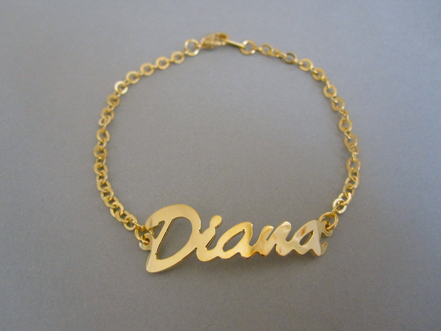 Custom Name Bracelets
 Personalized Gold Name Bracelet