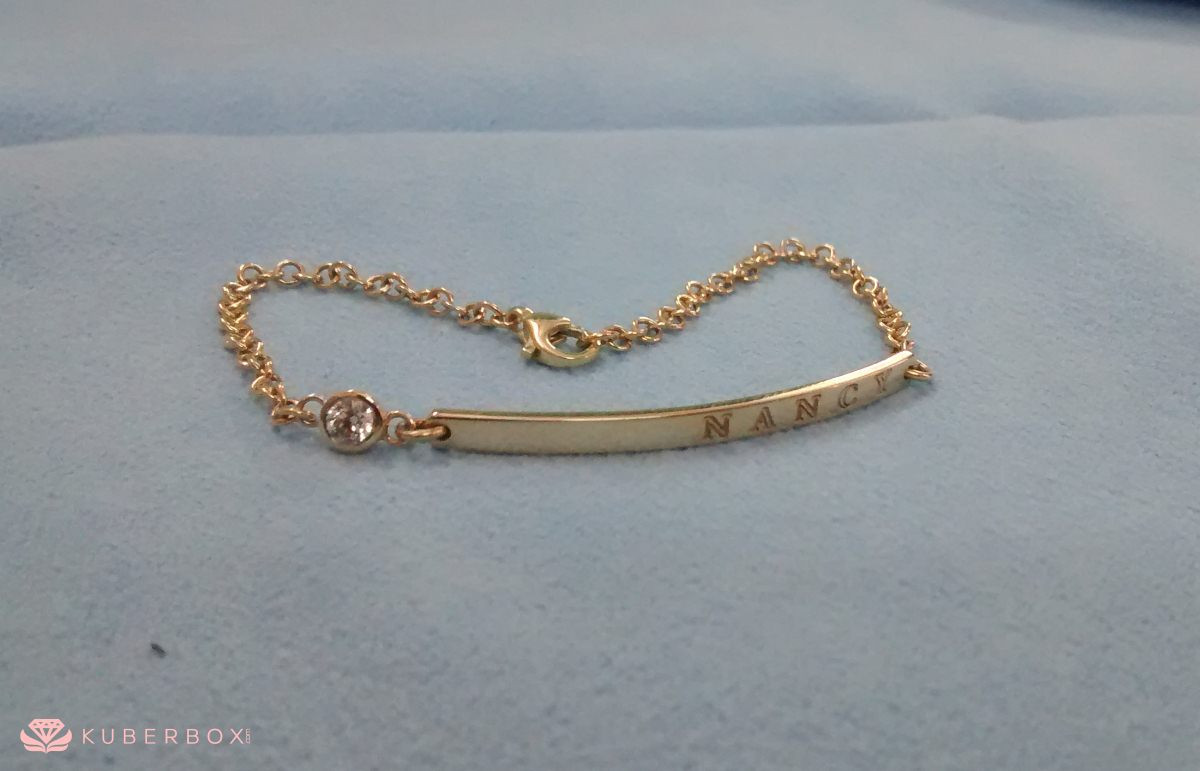Custom Name Bracelets
 Get Personalized Name Bracelet & Other Custom made Gold