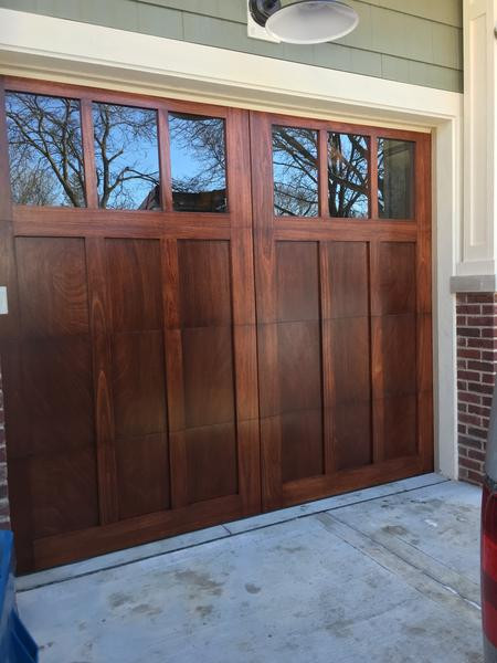 Custom Size Garage Doors
 Nadine Craftsman Style Custom Wood Garage Door – Lux