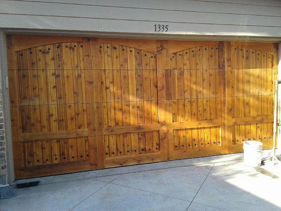 Custom Size Garage Doors
 Solid Wooden Garage Door Get Custom Design or Size