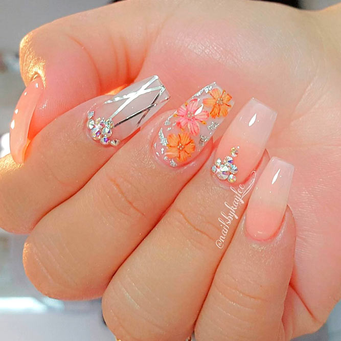 Cute Acrylic Nail Designs
 Lovely and Cute Acrylic Nails