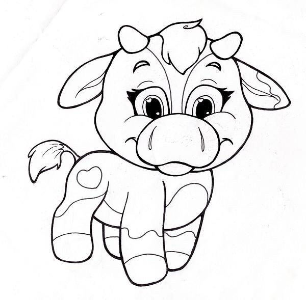 Cute Animal Coloring Pages For Girls
 Pin by Christina Arnold on Rock Painting