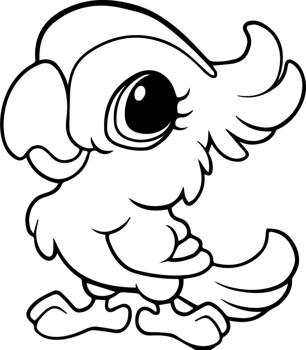 Cute Animal Coloring Pages For Kids
 Monkey Coloring Pages