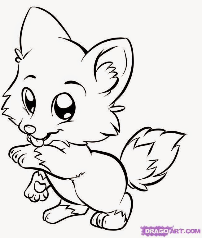 Cute Animal Coloring Pages Printable
 Coloring Pages Cute Animals Best Coloring Pages