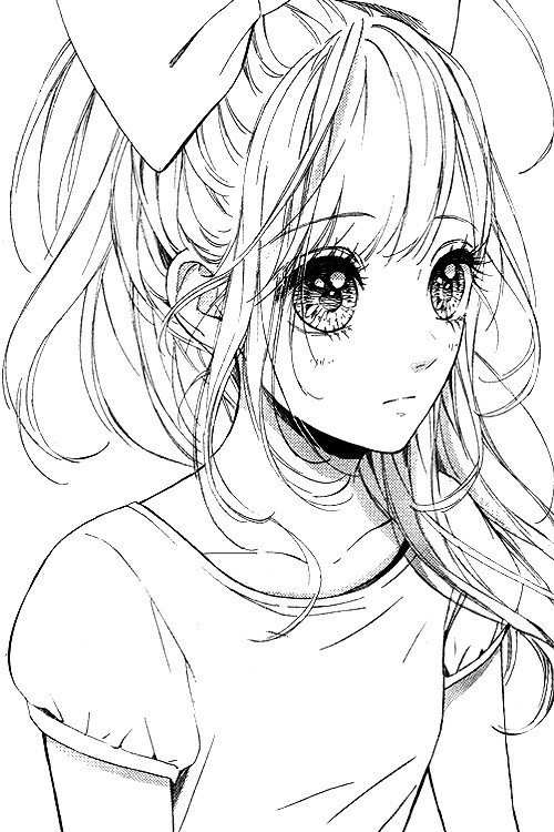 Cute Anime Girls Coloring Pages
 Those eyes Anyways this manga is pretty good I didn t