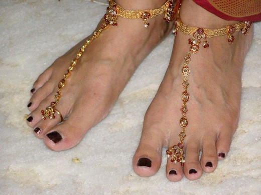 Cute Anklet
 MISS SUPERB BEAUTIFUL ANKLETS