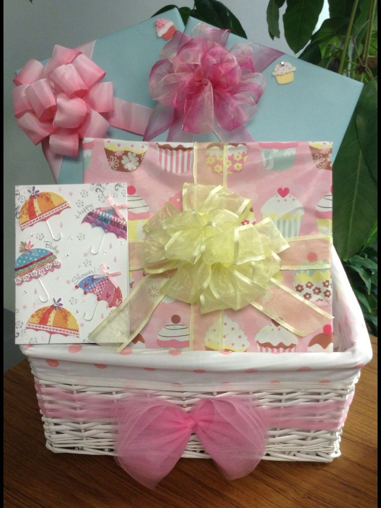 Cute Baby Girl Gift Ideas
 Baby shower t basket t wrapping ideas for baby