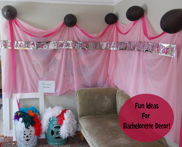 Cute Bachelorette Party Ideas
 Bachelorette Party Decoration Ideas Blog My Wedding