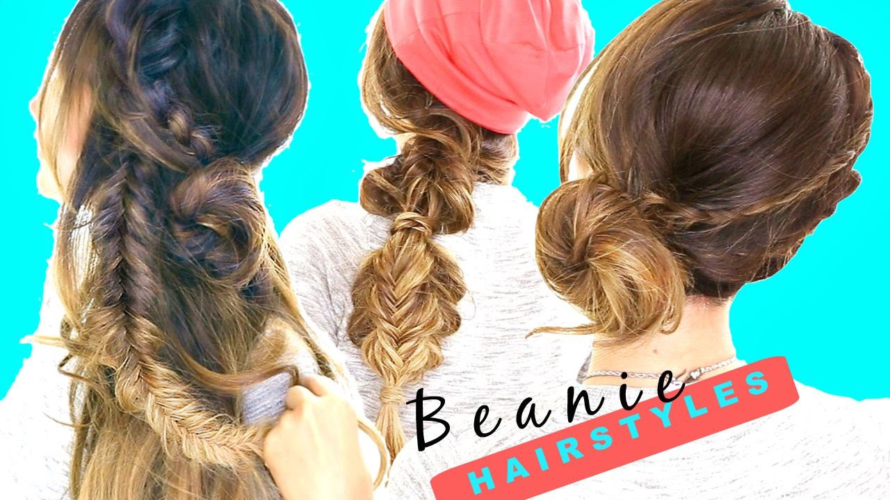 Cute Back To School Hairstyles
 3 Cute BACK to SCHOOL HAIRSTYLES ★ Easy BEANIE Braids for