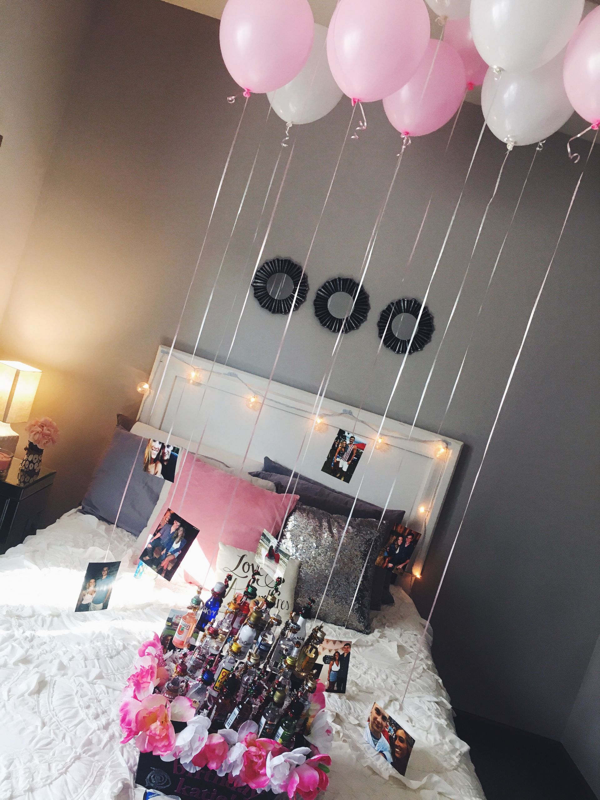 Cute Birthday Gift Ideas For Girlfriend
 easy and cute decorations for a friend or girlfriends 21st