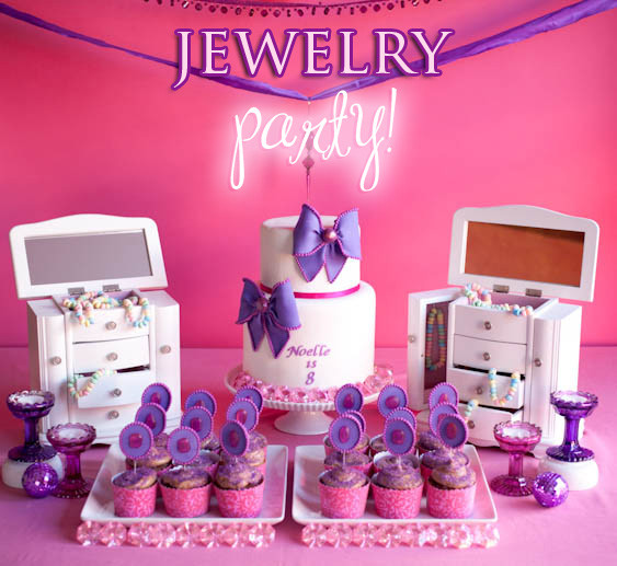 Cute Birthday Party Ideas
 Cute Jewelry Themed 8th Birthday Party
