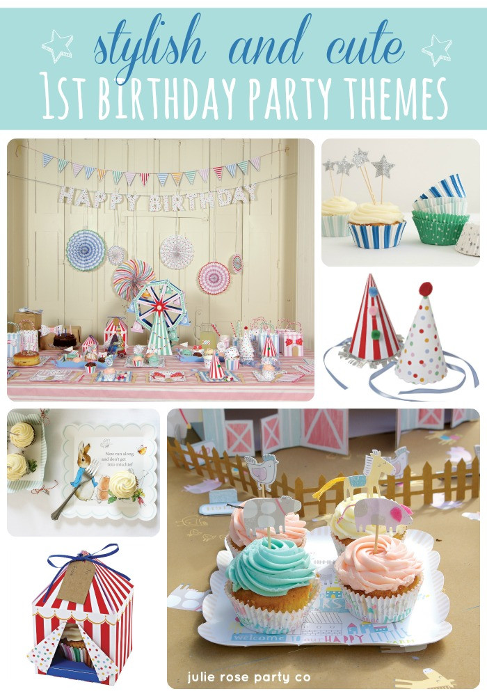 Cute Birthday Party Ideas
 Stylish 1st birthday party themes
