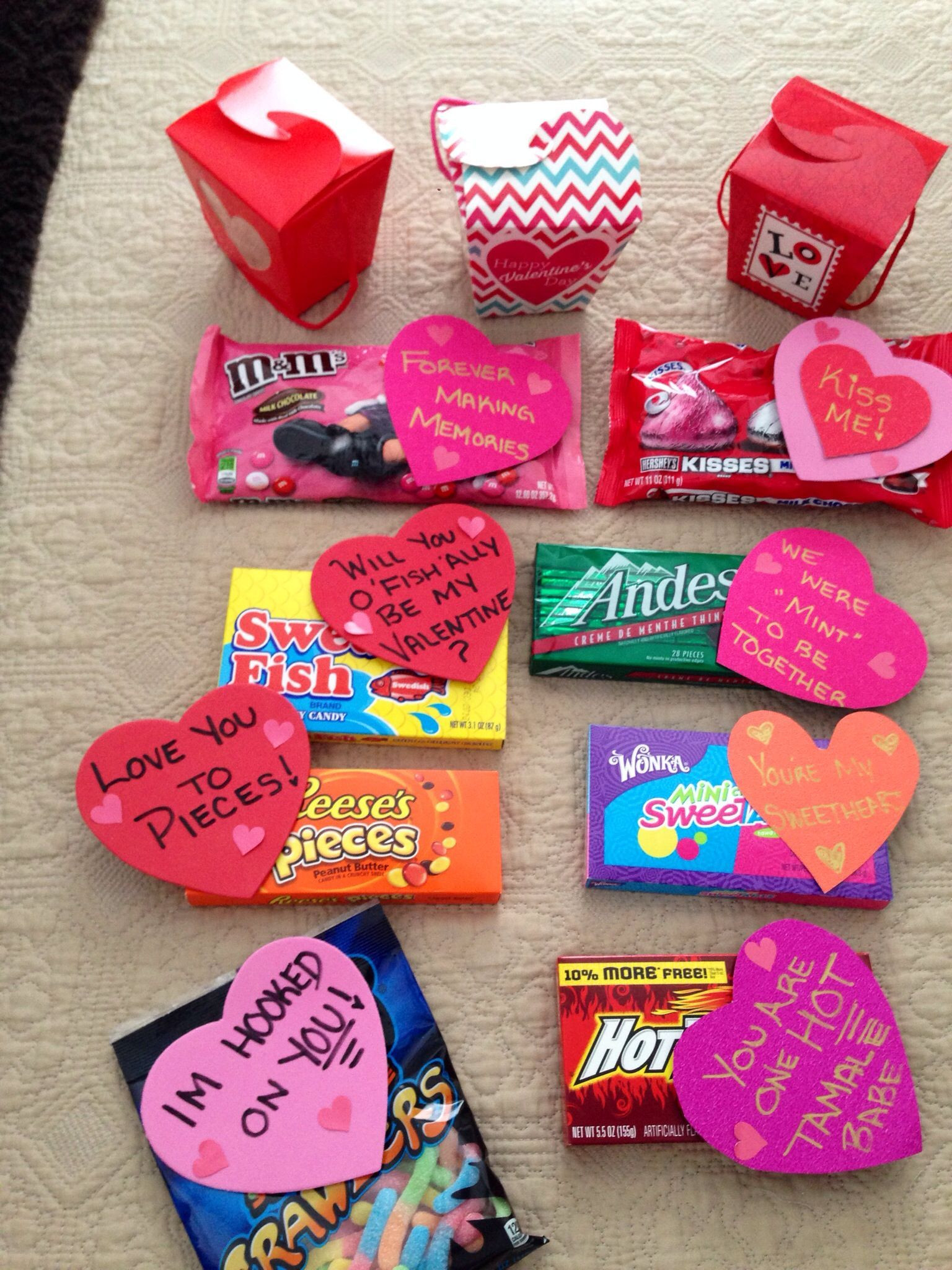 Cute Boyfriend Valentine Gift Ideas
 Valentines Day care package More