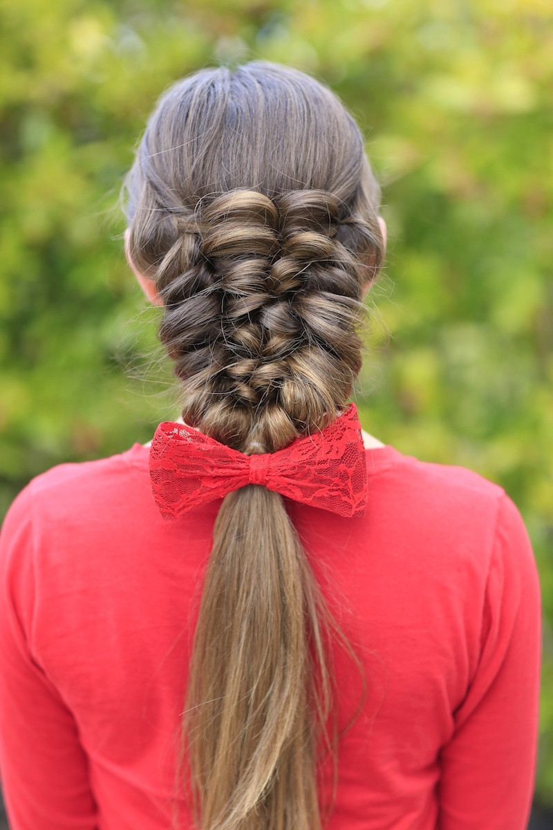 Cute Braid Hairstyles
 How to Create a Banded Puff Braid