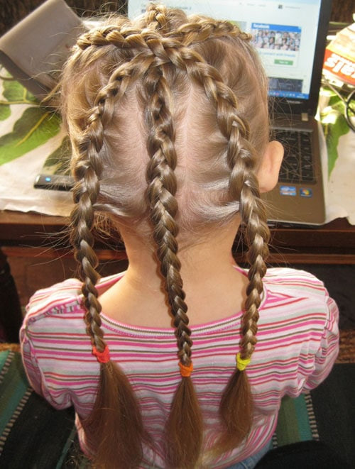 Cute Braid Updo Hairstyles
 26 Cute Braided Hairstyles For Kids CreativeFan