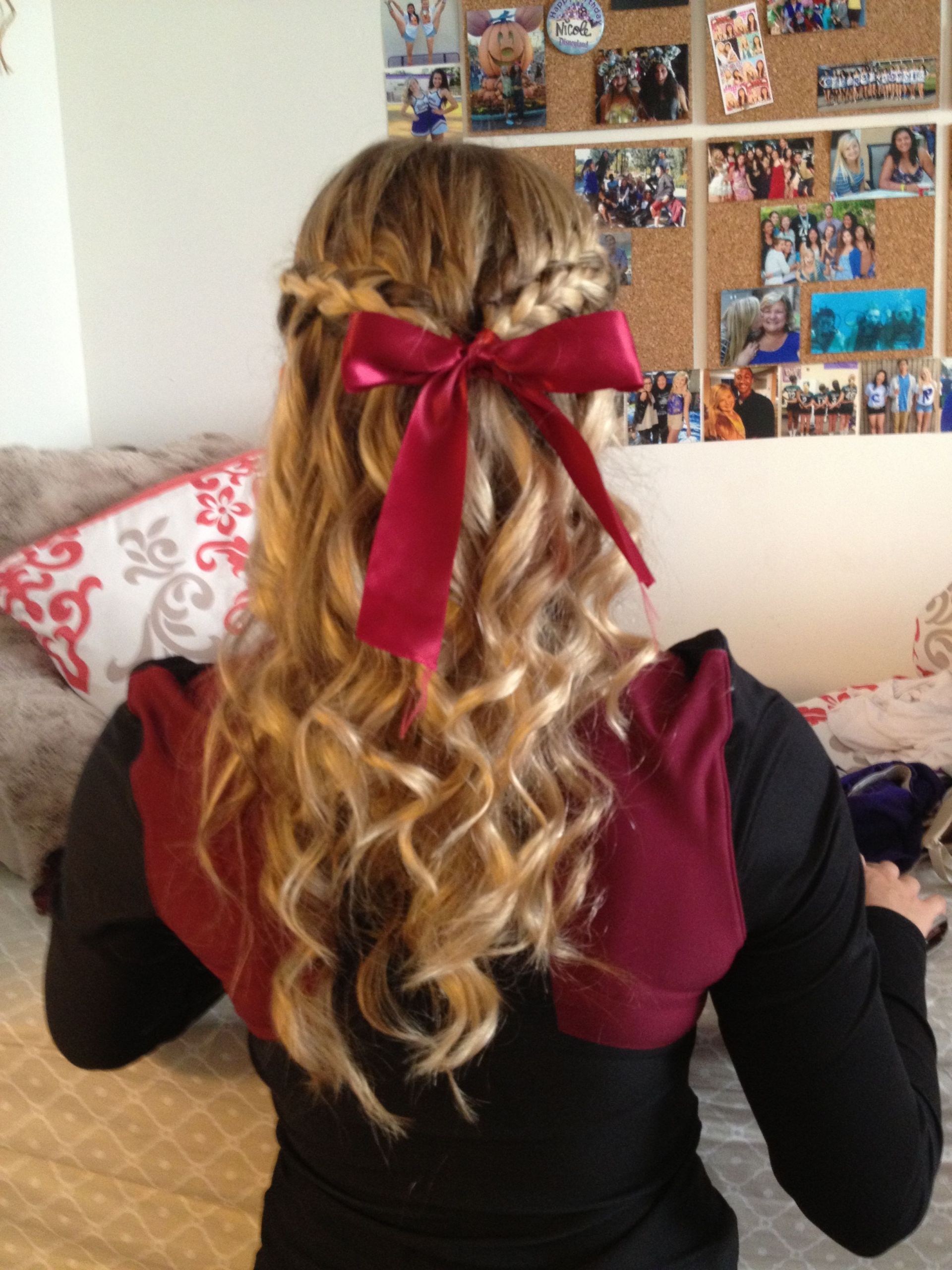 Cute Cheer Hairstyles
 cheer hair