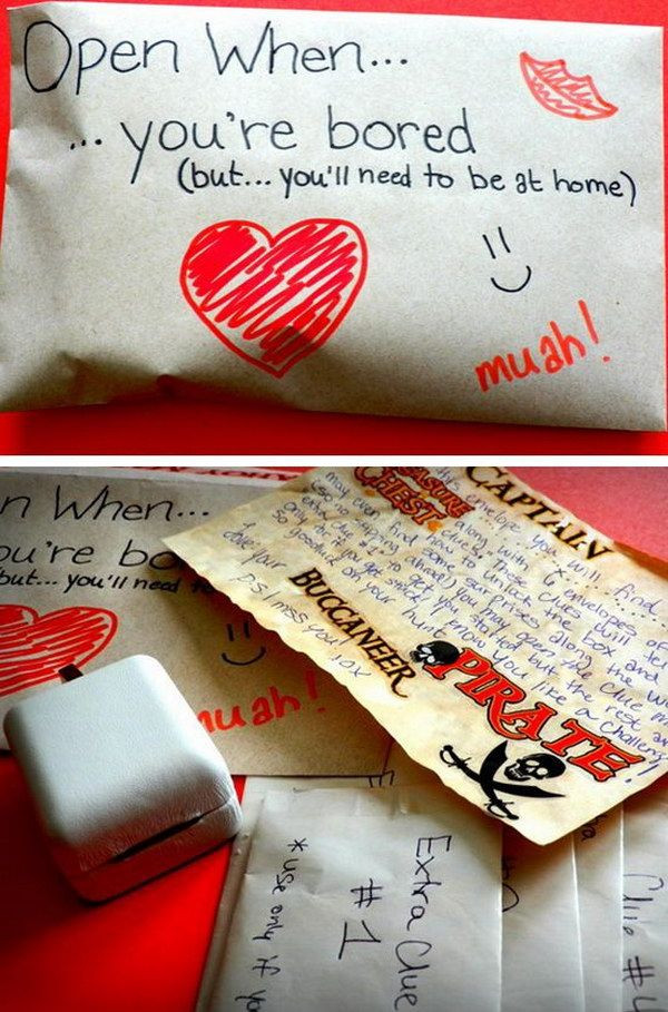 Cute Christmas Gift Ideas For Your Boyfriend
 Romantic LDR Scavenger Hunt