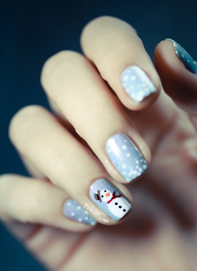 Cute Christmas Nail Ideas
 Cute Christmas DIY Nail Art Ideas