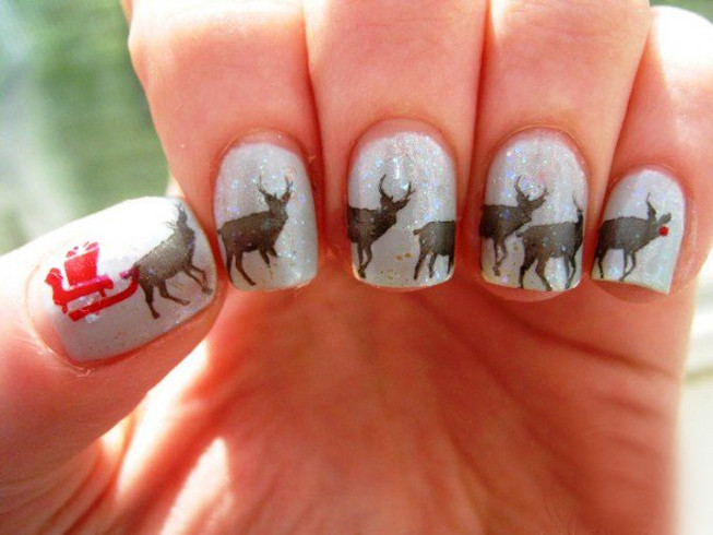 Cute Christmas Nail Ideas
 51 Christmas Nail Art Ideas You Must Try