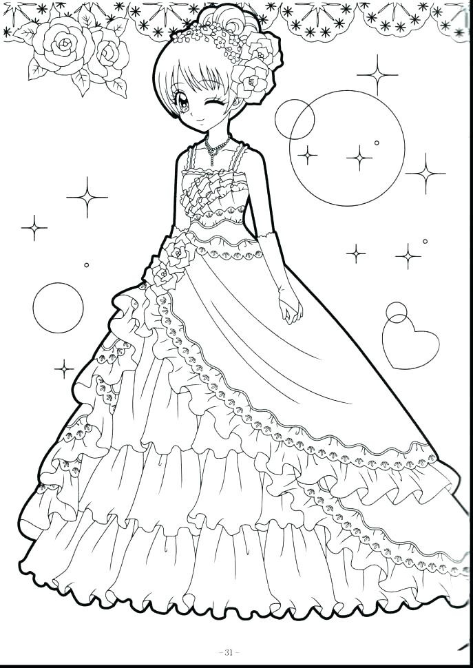 Cute Coloring Pages Of Girls
 Coloring Pages For Girls Cute at GetColorings