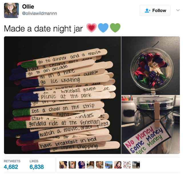 Cute Couple Gift Ideas
 This girlfriend who went above and beyond to think of date