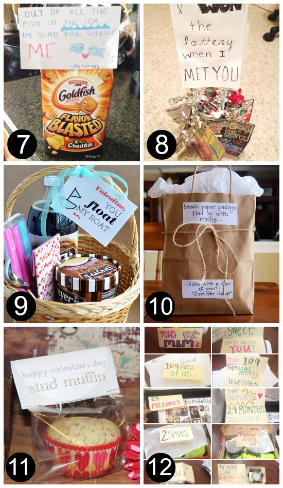 Cute DIY Anniversary Gifts For Him
 50 Just Because Gift Ideas For Him from The Dating Divas