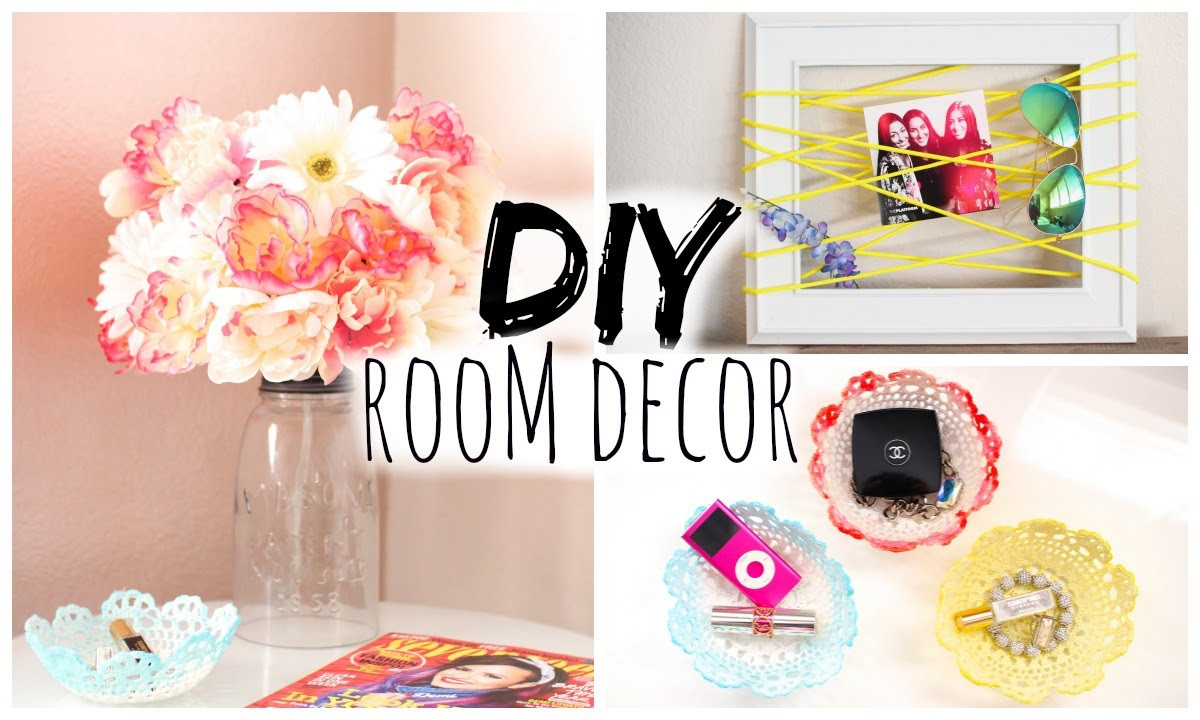 Cute DIY Bedroom Decor
 DIY Room Decor for Cheap Simple & Cute