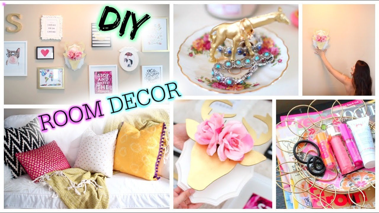 Cute DIY Bedroom Decor
 DIY Tumblr Room Decor Cute & Affordable