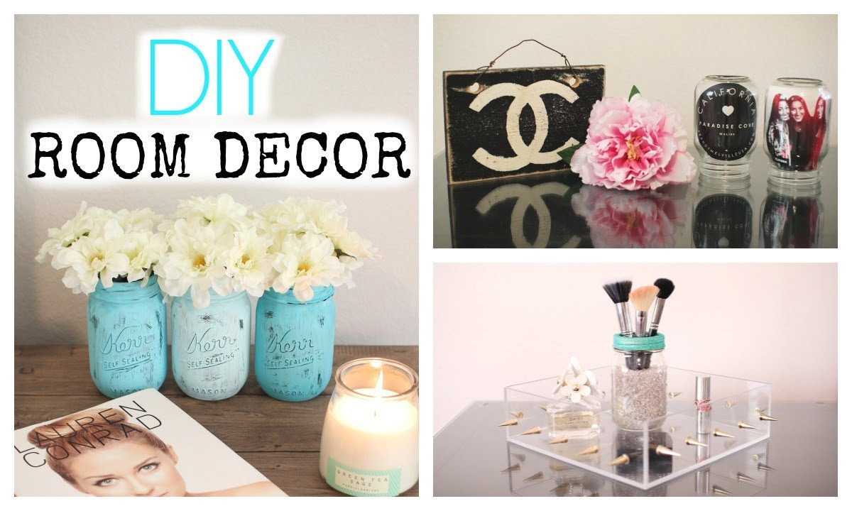 Cute DIY Bedroom Decor
 DIY Mason Jar Room Decor Cute & Affordable