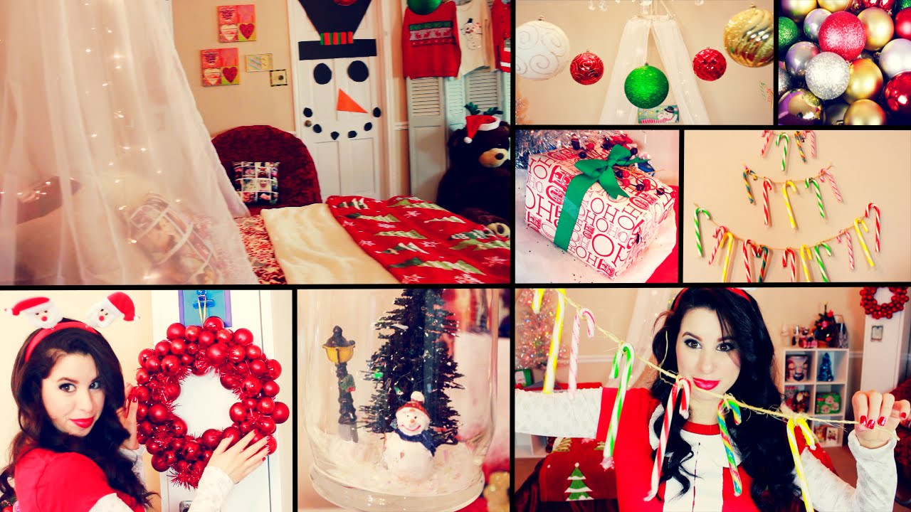 Cute DIY Bedroom Decor
 DIY Cute Christmas Room Decor and Organization