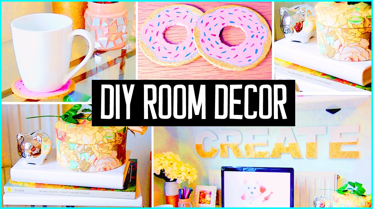 Cute DIY Room Decor Ideas
 DIY ROOM DECOR Desk decorations Cheap & cute projects