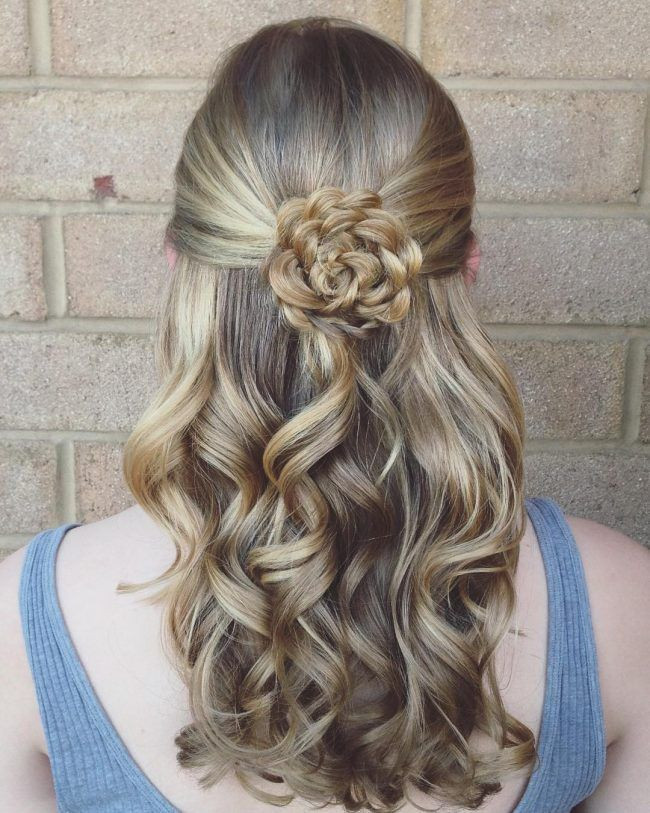 Cute Easy Homecoming Hairstyles
 10 best mis 15 anos hairstyles images on Pinterest