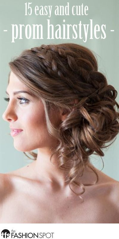 Cute Easy Homecoming Hairstyles
 32 Pretty and Easy Prom Hairstyles