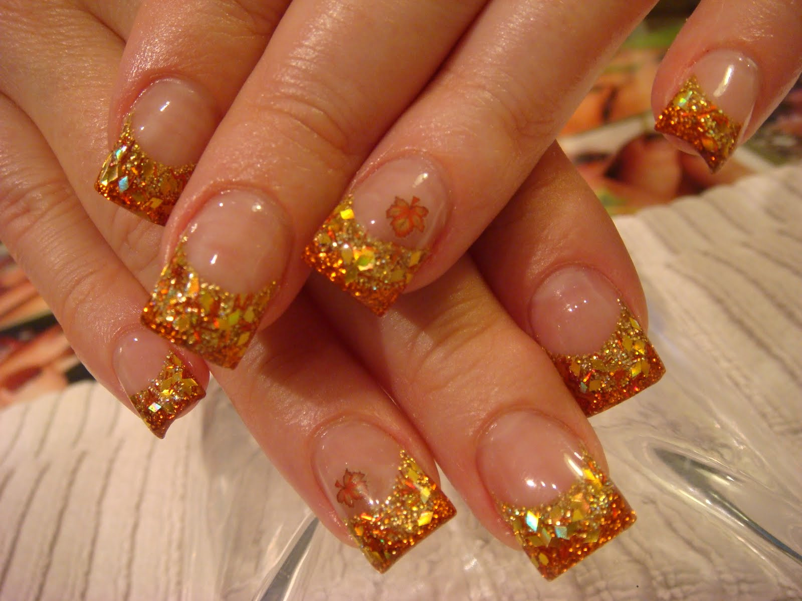 Cute Fall Nail Designs
 Nail Art October 2010