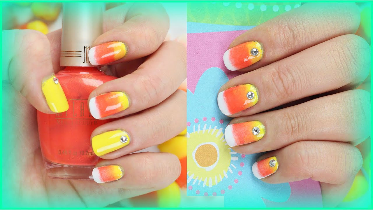 Cute Fall Nail Designs
 Nail art designs Cute Fall Halloween Nail Art Design